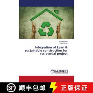 residential sustainable Integration 预订 Lean construction 9786202787369 project for