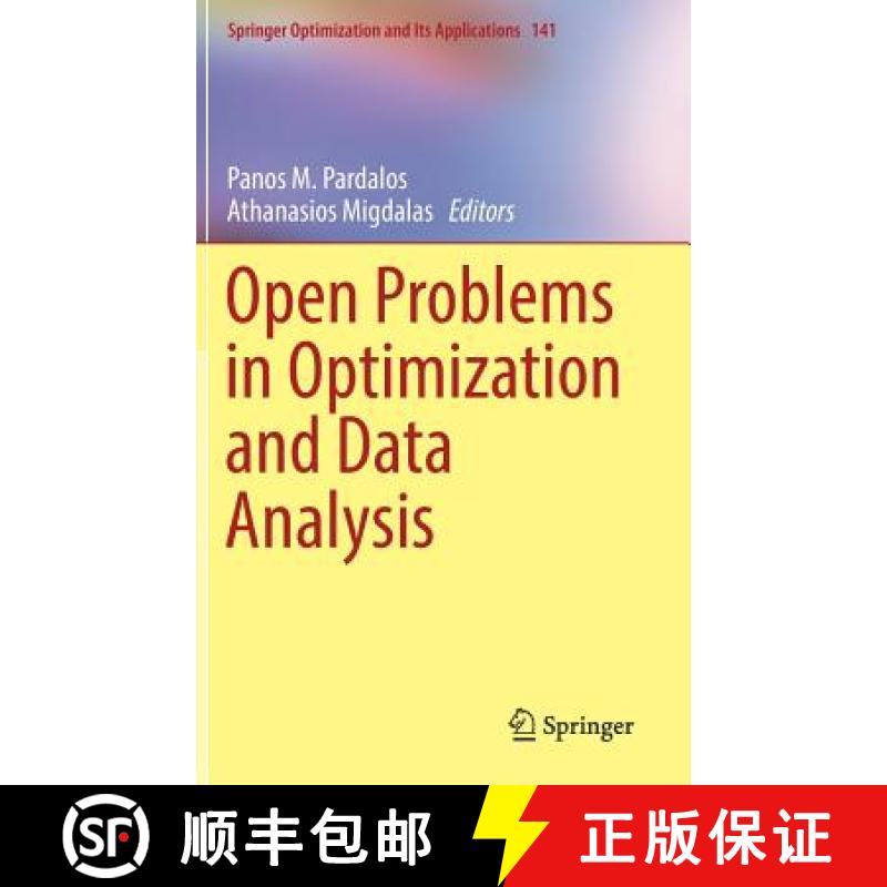 【3-4周达】Open Problems in Optimization and Data Analysis [9783319991412]