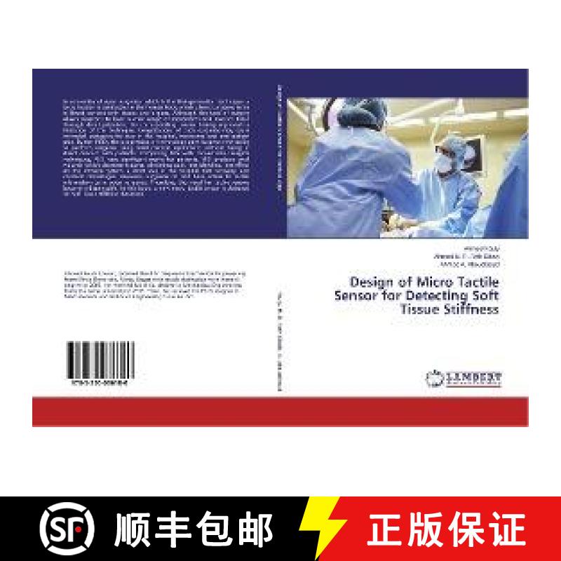 预订 Design of Micro Tactile Sensor for Detecting Soft Tissue Stiffness [9783330086180]