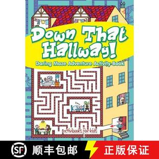 【3-4周达】Down That Hallway! Daring Maze Adventure Activity Book [9781683212775]