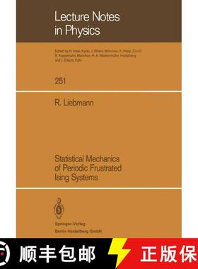 【3-4周达】Statistical Mechanics of Periodic Frustrated Ising Systems (Softcover reprint of the origi... [9783540164739]