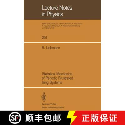 【3-4周达】Statistical Mechanics of Periodic Frustrated Ising Systems (Softcover reprint of the origi... [9783540164739]
