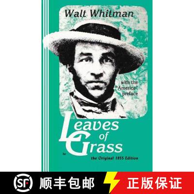 【3-4周达】Leaves of Grass, the Original 1855 Edition: Original Edition [9780942208085]