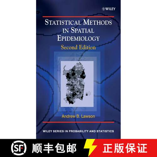 【3-4周达】精装 Statistical Methods In Spatial Epidemiology 2E [Wiley统计学] [9780470014844]