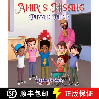 【3-4周达】精装 Amir's Missing Puzzle Piece [9781956292527]