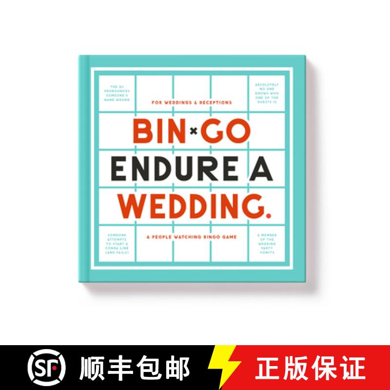 【2-3周达】Bin-go Endure A Wedding Bingo Book [9780735377066]