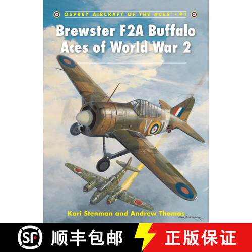 【3-4周达】Brewster F2A Buffalo Aces of World War 2 [9781846034817]