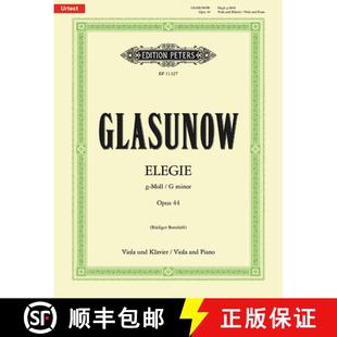 Op. Elegy Piano 9790014111489 and 4周达 for Minor Urtext Viola