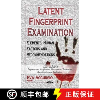 【3-4周达】精装 Latent Fingerprint Examination: Elements, Human Factors and Recommendations [9781631178924]