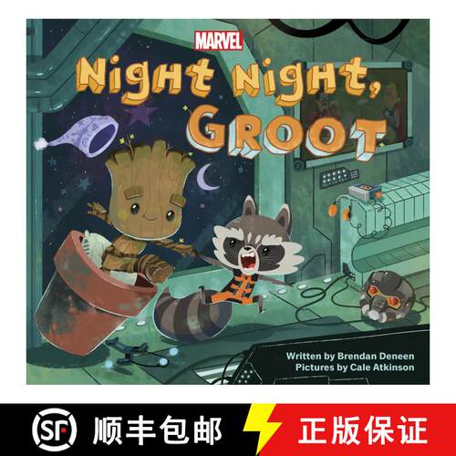 【3-4周达】Night Night, Groot [9781484787656]