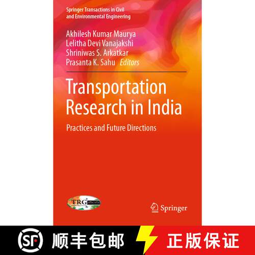 【3-4周达】Transportation Research in India : Practices and Future Directions [9789811696381]