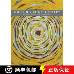 Quilting 9781617455162 Walters the 3周达 Stitches Angela Therapy with Behind