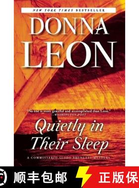 【3-4周达】Quietly in Their Sleep: A Commissario Guido Brunetti Mystery [9780802123824]