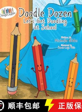 【3-4周达】Doodle Dozen Let's Get Doodling at School [9781838061456]