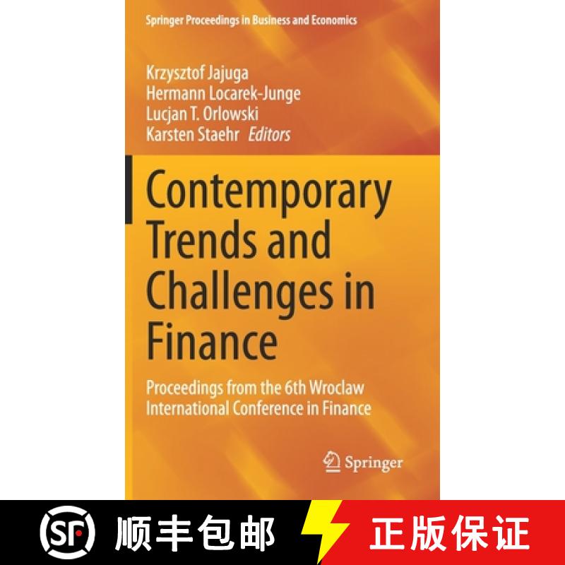 【3-4周达】Contemporary Trends and Challenges in Finance : Proceedings from the 6th Wroclaw Internati... [9783030736668]