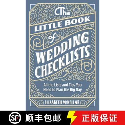 【3-4周达】The Little Book of Wedding Planner Checklists: All the Lists and Tips You Need to Plan the... [9781646113415]