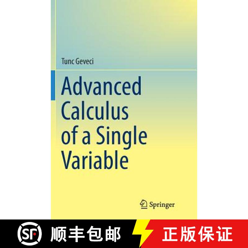 【3-4周达】Advanced Calculus of a Single Variable [9783319802206]