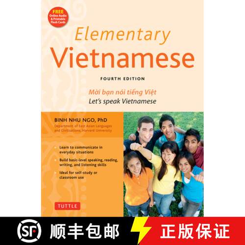 【3-4周达】Elementary Vietnamese: Let's Speak Vietnamese, Revised and Updated Fourth Edition (Free On... [9780804855150]