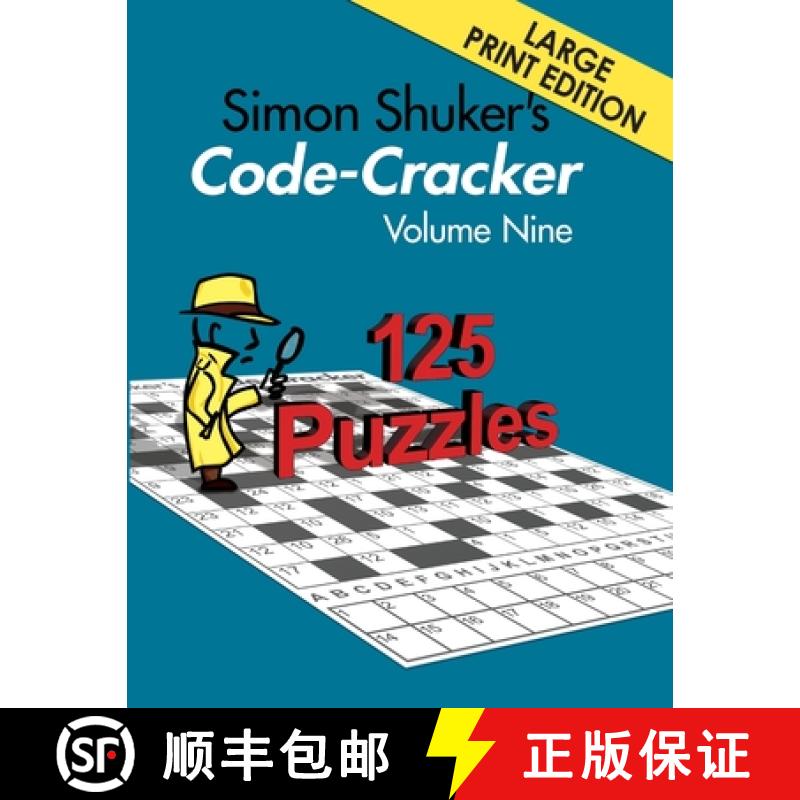 【3-4周达】Simon Shuker's Code-Cracker, Volume Nine (Large Print Edition) [9781991191489]