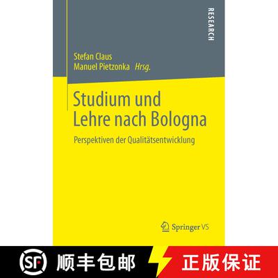 【3-4周达】Studium und Lehre nach Bologna : Perspektiven der Qualitätsentwicklung [9783658030162]