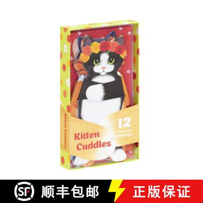 预订 Kitten Cuddles Notecards: (Valentine's Day Cards, Romantic Gift, Gift for Teenager) [9781452180045]