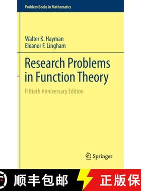 【3-4周达】Research Problems in Function Theory : Fiftieth Anniversary Edition [9783030251642]