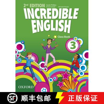【3-4周达】Incredible English: 3: Class Book [9780194442305]