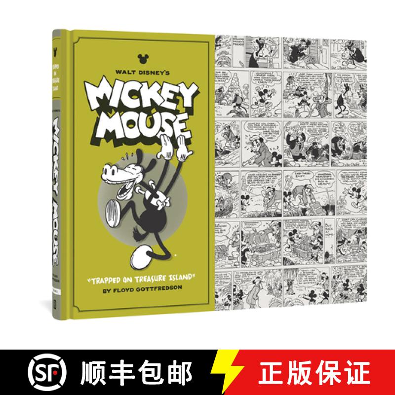 【3-4周达】Walt Disney's Mickey Mouse Trapped on Treasure Island: Volume 2 [9781606994955]