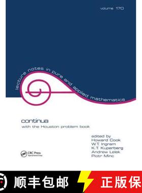 【3-4周达】Continua: With the Houston Problem Book [9781138430280]