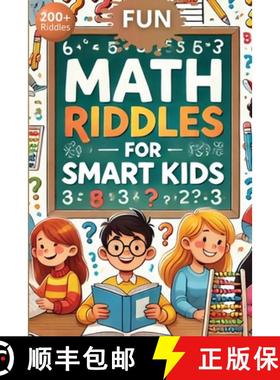 【3-4周达】Fun Math Riddles For Smart Kids: Challenging Riddles and Brain Teasers That Kids and Famil... [9798348596231]