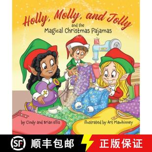 Magical Molly 9781489748645 Pajamas Christmas the Jolly and Holly 预订