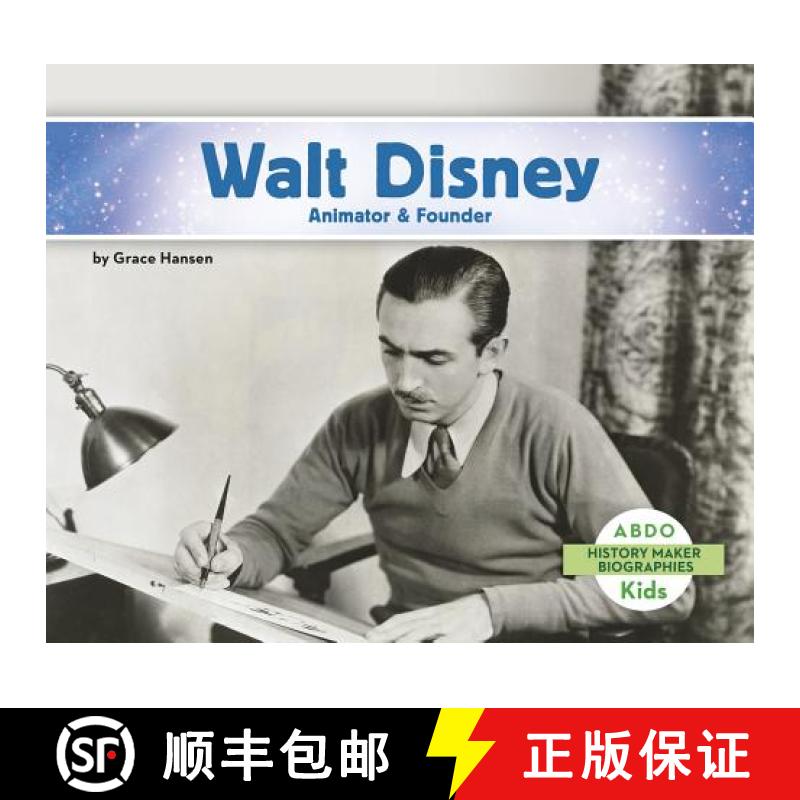预订 Walt Disney: Animator & Founder [9781496612298]