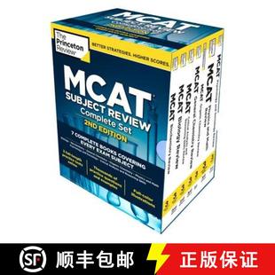 4周达 MCAT Review Complete Edition Books 2nd Princeton Set Box 9780451487155 Acc... Subject