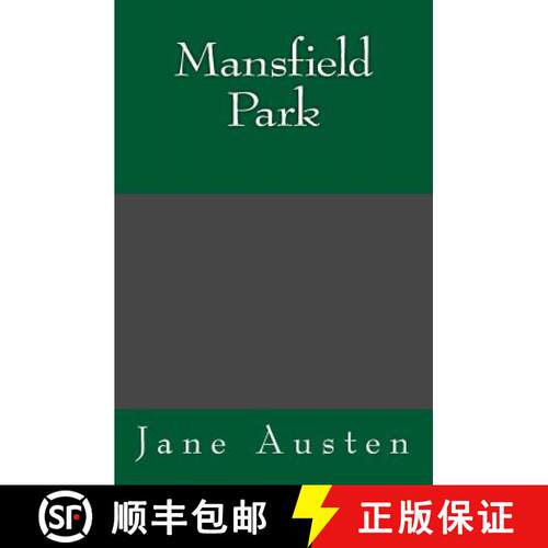 【3-4周达】Mansfield Park: The original edition of 1872 [9783959402415]