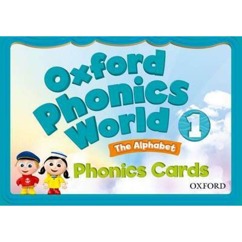 oxford phonics world 1: phonics cards [9780194596336]