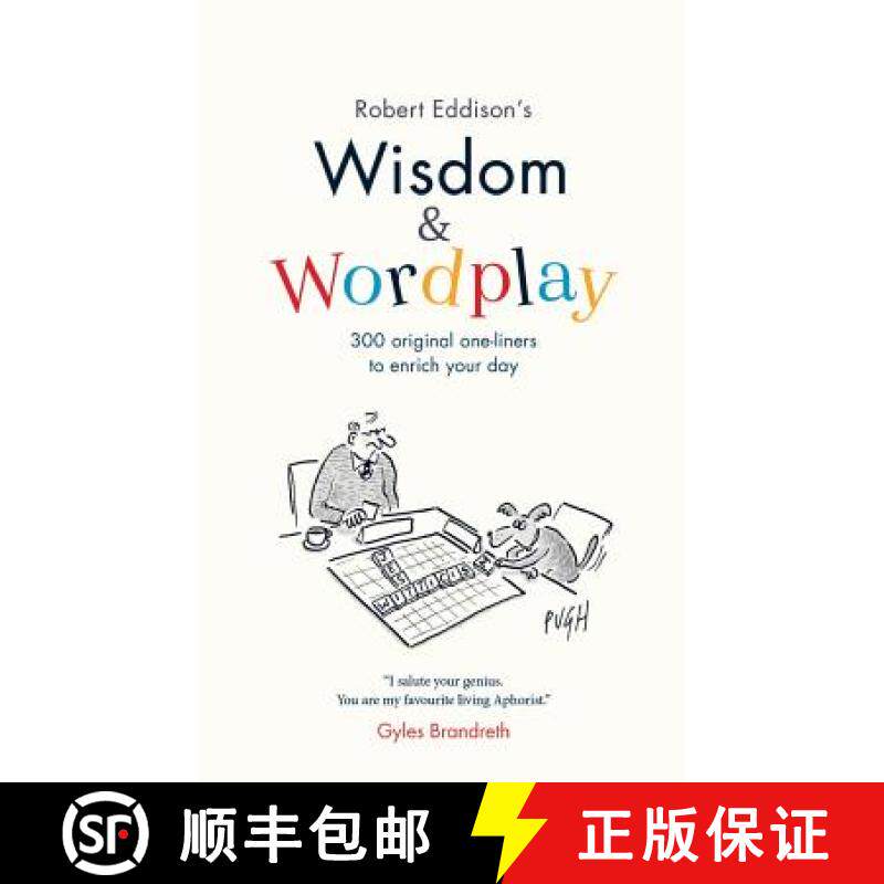 【3-4周达】Wisdom & Wordplay: 300 original one-liners to enrich your day [9781912256266]
