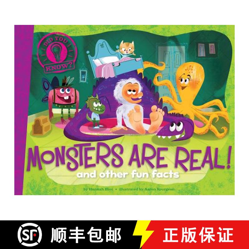 【3-4周达】Monsters Are Real!: And Other Fun Facts [9781481467827]