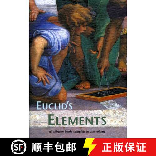 【3-4周达】精装 Euclid's Elements [9781888009187]