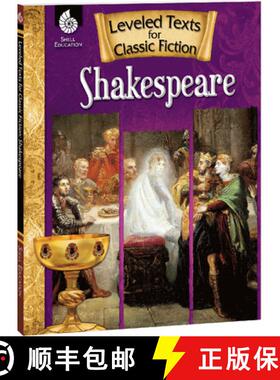 【3-4周达】Leveled Texts for Classic Fiction: Shakespeare: Shakespeare [With CDROM] [9781425809829]