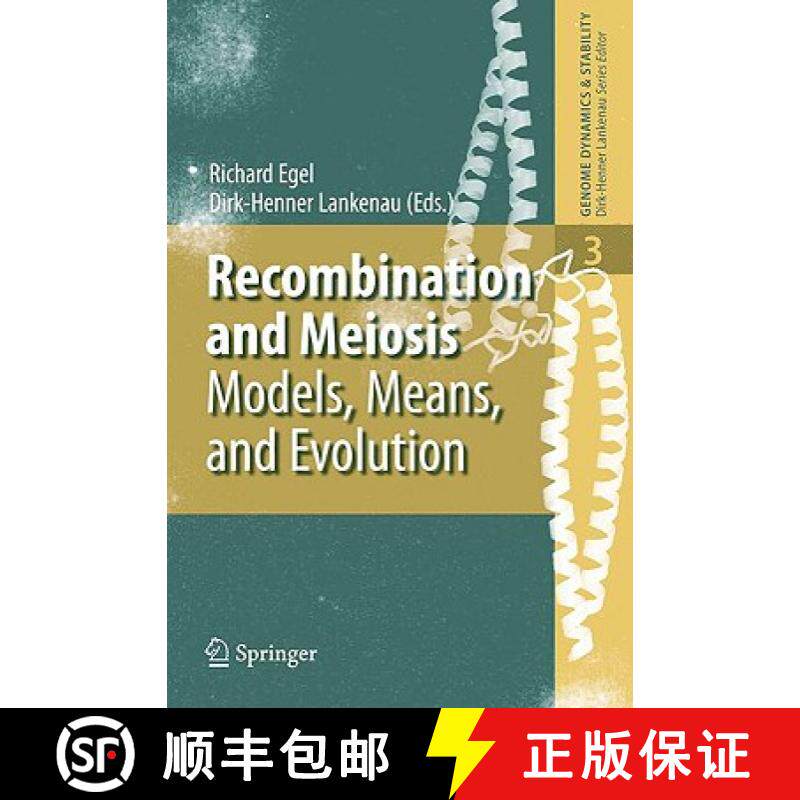 【3-4周达】Recombination and Meiosis: Models, Means, and Evolution [9783540689836]