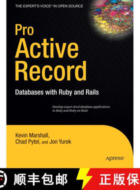【3-4周达】Pro Active Record: Databases with Ruby and Rails (1st ed.) (1st ed.) (1st ed.) (1st ed.) (... [9781590598474]