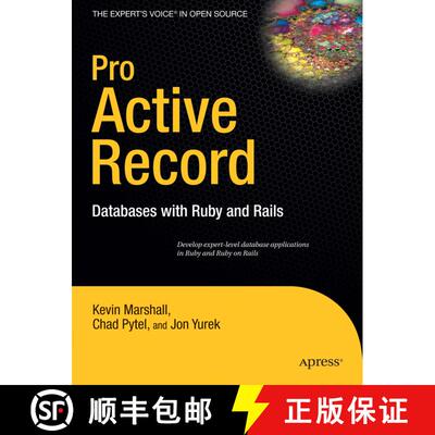 【3-4周达】Pro Active Record: Databases with Ruby and Rails (1st ed.) (1st ed.) (1st ed.) (1st ed.) (... [9781590598474]