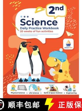 【3-4周达】2nd Grade Science: Daily Practice Workbook 20 Weeks of Fun Activities (Physical, Life, Ear... [9781962936149]