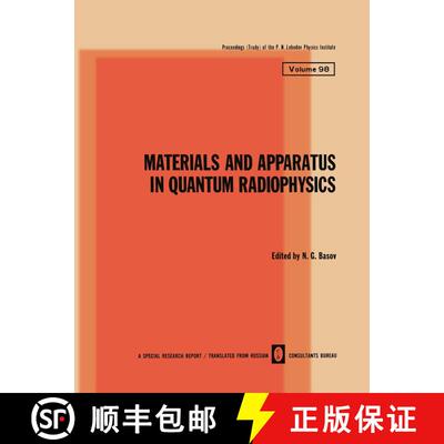 【3-4周达】Materials and Apparatus in Quantum Radiophysics [9781475757903]