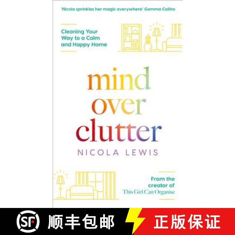 【3-4周达】Mind Over Clutter: Cleaning Your Way to a Calm and Happy Home [9780008344825]