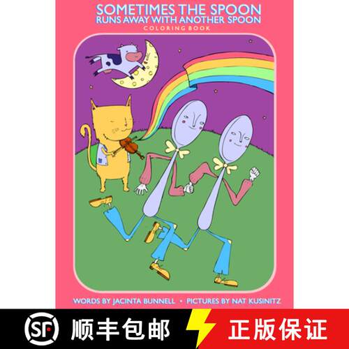 【3-4周达】Sometimes the Spoon Runs Away with Another Spoon Coloring Book [9781604863291]