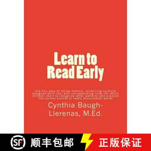 【3-4周达】Learn to Read Early [9780692689837]