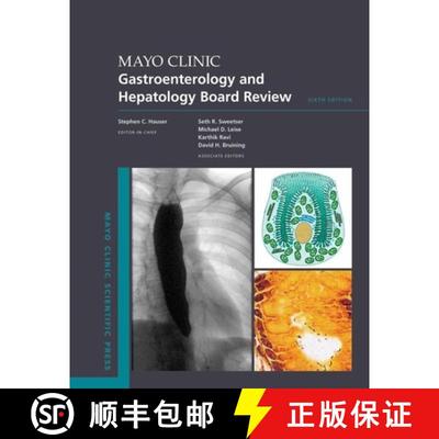 【3-4周达】Mayo Clinic Gastroenterology and Hepatology Board Review 6th Edition [9780197679753]