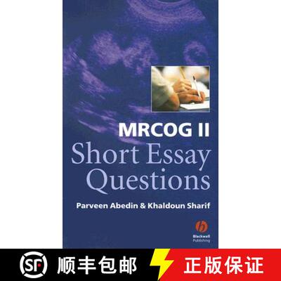 【3-4周达】Mrcog Ii Short Essay Questions [Wiley医学] [9781405100205]