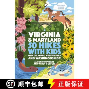 West 4周达 with Hikes Virginia Delaware Washington With Maryland and 9781643261621 Kids